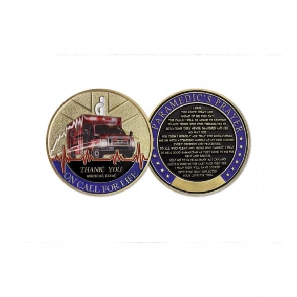 Paramedic Challenge Coin - Picture 1 of 3